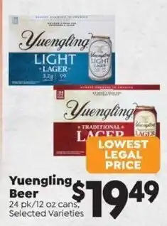 Sentry Yuengling beer offer