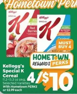 Sentry Kellogg's Special K Cereal offer