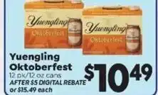 Sentry Yuengling oktoberfest offer