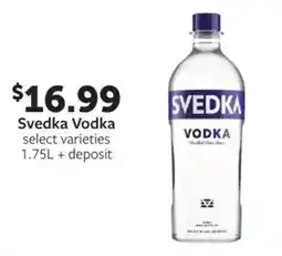 Fareway Svedka Vodka offer