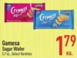 Strack & Van Til Gamesa sugar wafer offer