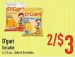 Strack & Van Til D'gari gelatin offer