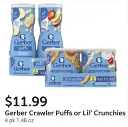Fareway Gerber Crawler Puffs or Lil' Crunchies offer