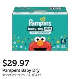 Fareway Pampers Baby Dry offer