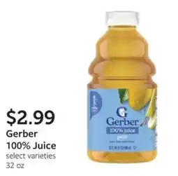Fareway Gerber 100% Juice offer