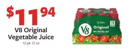 Fareway V8 Original Vegetable Juice offer