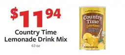 Fareway Country Time Lemonade Drink Mix offer