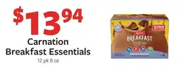 Fareway Carnation breakfast essentials offer