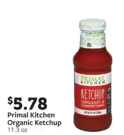 Fareway Primal Kitchen Organic Ketchup offer