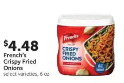 Fareway French's Crispy Fried Onions offer