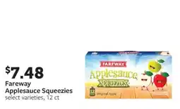Fareway Fareway Applesauce Squeezies offer