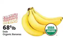 Fareway Dole Organic Bananas offer