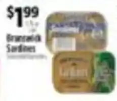 Pioneer Supermarkets Brunswick Sardines offer