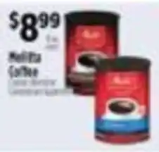 Pioneer Supermarkets Melitta Coffee offer