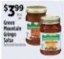 Pioneer Supermarkets Green Mountain's Gringo Salsa offer