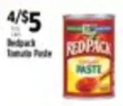 Pioneer Supermarkets Redpack Tomato Paste offer