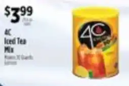 Pioneer Supermarkets 4C Iced Tea Mix offer