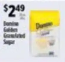 Pioneer Supermarkets Domino Golden Granulated Sugar offer