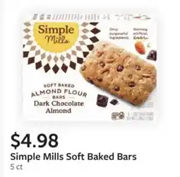 Fareway Simple Mills Soft Baked Bars offer