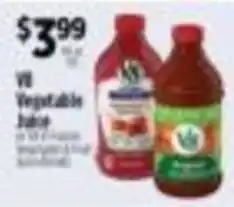 Pioneer Supermarkets V8 Vegetable Juice offer