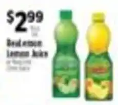 Pioneer Supermarkets Beulah lemon lemon juice offer