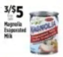 Pioneer Supermarkets Magnolia evaporated milk offer