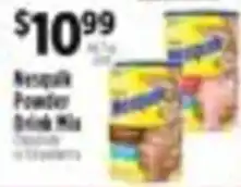 Pioneer Supermarkets Nesquik Powder Drink Mix offer