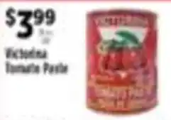 Pioneer Supermarkets Victorina Tomato Paste offer