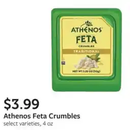 Fareway Athenos Feta Crumbles offer