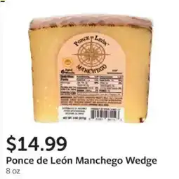 Fareway Ponce de León Manchego Wedge offer