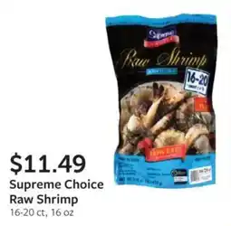 Fareway Supreme Choice Raw Shrimp offer