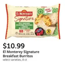 Fareway El Monterey Signature Breakfast Burritos offer