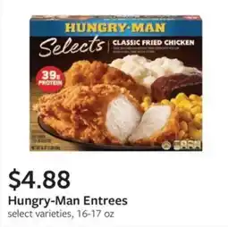 Fareway Hungry-Man Entrees offer