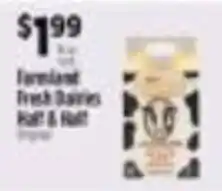 Pioneer Supermarkets Farmland Fresh Dairies Half & Half offer
