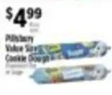 Pioneer Supermarkets Pillsbury value size cookie dough offer
