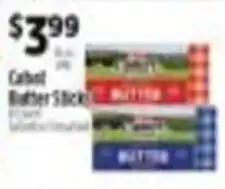 Pioneer Supermarkets Cabot Butter Sticks offer