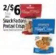 Pioneer Supermarkets Snack Factory Pretzel Crisps offer