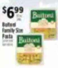 Pioneer Supermarkets Buitoni family size pasta offer