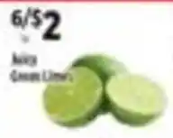 Pioneer Supermarkets Juicy Green Limes offer