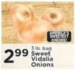 Pioneer Supermarkets Sweet Vidalia Onions offer