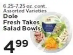 Pioneer Supermarkets Dole fresh takes salad bowls offer