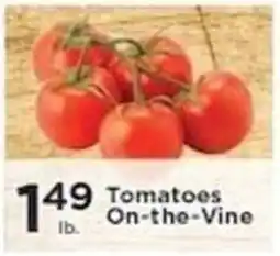 Pioneer Supermarkets Tomatoes On-the-Vine offer