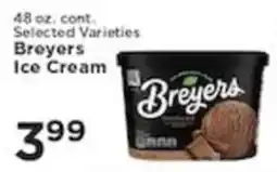 Pioneer Supermarkets Breyers Ice Cream offer