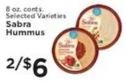 Pioneer Supermarkets Sabra Hummus offer