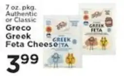 Pioneer Supermarkets Greco Greek Feta Cheese offer