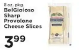 Pioneer Supermarkets BelGioioso sharp provolone cheese slices offer