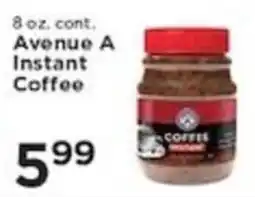 Pioneer Supermarkets Avenue A instant coffee offer