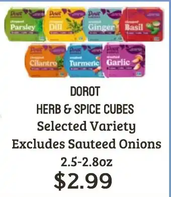 Dorot herb & spice cubes