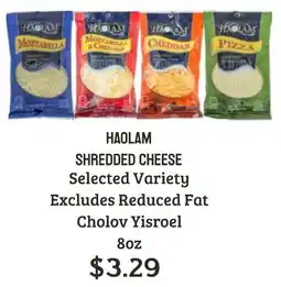 Seven Mile Market Haolam shredded cheese offer