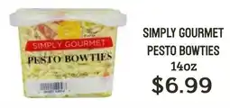 Seven Mile Market Simply gourmet pesto bowties offer